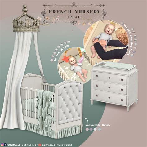 Crib and Changing Table Updates for January 2022 Set (2) - French ...