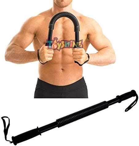 Toyshine Carbon Steel Metal Spring Power Twister 40 kg Bar Equipment ...