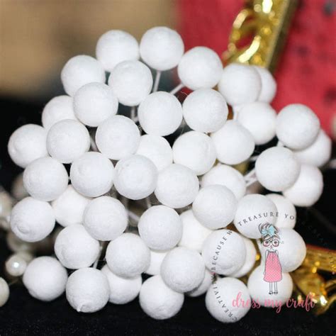 10 mm Round Styrofoam Buds – CRAFTERS CORNER