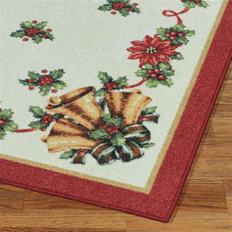 Christmas Bells Holiday Area Rugs