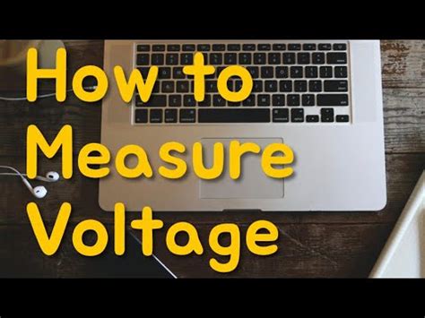 Image result for How to Measure Volts