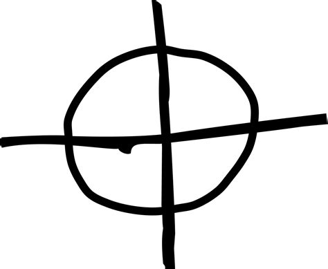 Zodiac Killer Symbol Clipart - Large Size Png Image - PikPng