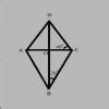 If the smaller diagonal of a kite formed is 6 cm, then the angle ...