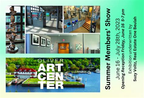 Exhibition Calendar – Oliver Art Center