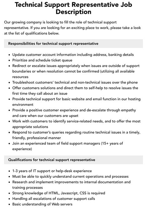 Tech Support Job 的图像结果