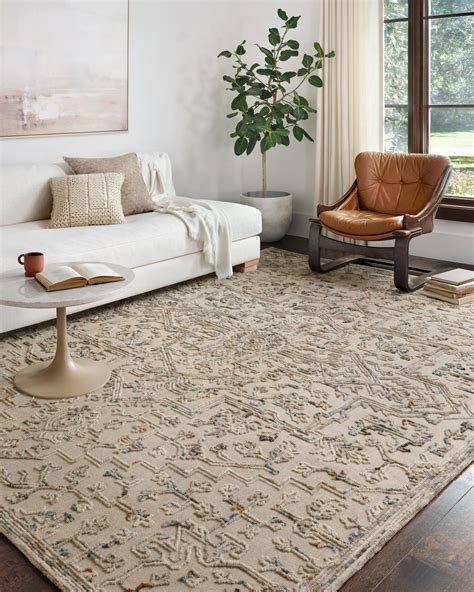 Loloi Rugs Halle 8'6" x 12' Grey / Ocean Rectangle Rug | Sprintz ...