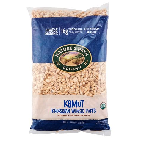 Nature's Path Kamut Khorasan Wheat Puffs 170g – Healthy Options