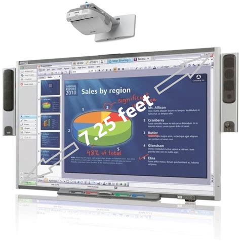 Smart Board Interactive Whiteboard SB600 Serries System With Speakers