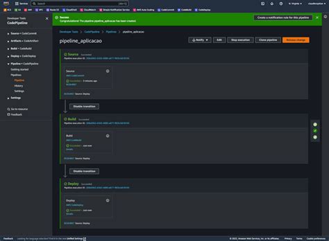 AWS Pipeline 的图像结果