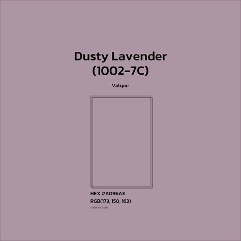 Dusty Lavender Paint Color at Michael Goodwin blog