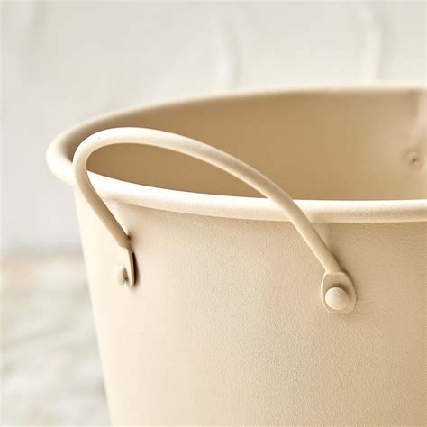 Buy Lets Garden Rustica Metal Planter with Handles from Home Centre at ...