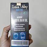 INDUS VALLEY 100% Organic Men’s Beard Oil for Smooth Beared (NO MINERAL ...
