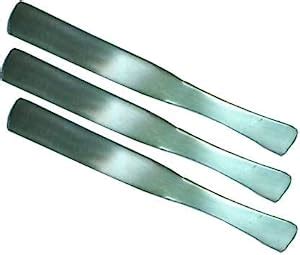 MAYU Hair Removal Waxing/Wax Reusable Steel Knife Spoon Wax (Set of 3 ...