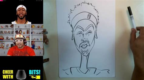 How To Draw Anthony Davis - Surrealist Drawing Techniques