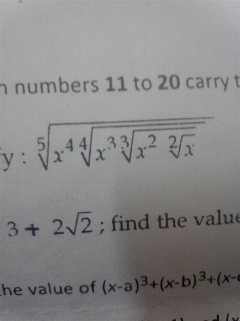 Q1) . Simplify this question of exponent - Brainly.in