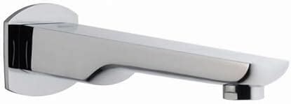 Jaquar KUBIX PRIME BATH TUB SPOUT WITH WALL FLA, Metal, Chrome, Chrome ...
