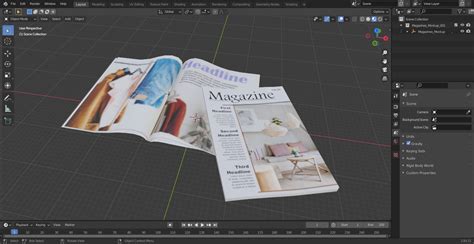 3D Magazines Mockup | 3D Molier International