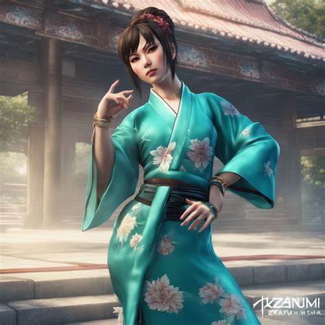 Kazumi Mishima Tekken female character by AstridWanKenobi on DeviantArt