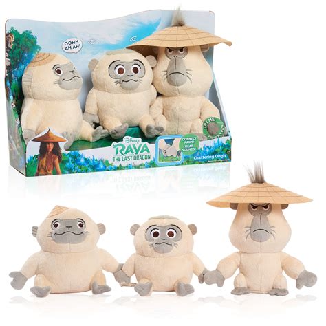Disney Raya and the Last Dragon Chattering Ongis Plush, 3-piece set ...