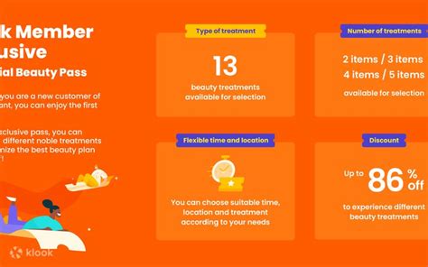 KLOOK Member Exclusive｜First Trial Beauty Pass - Klook India