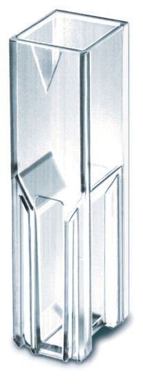 UV-Cuvettes, semi-micro, UV-transparent, CERTIFIED LIFE SCIENCE QUALITY ...