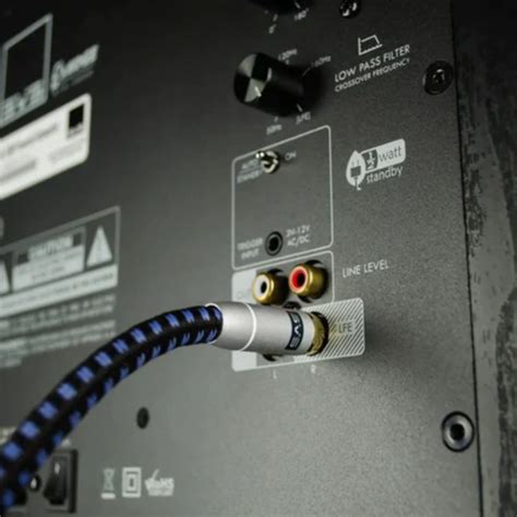 SVS SoundPath RCA - RCA Interconnect Subwoofer Cable (1 Meter) – AV Shack