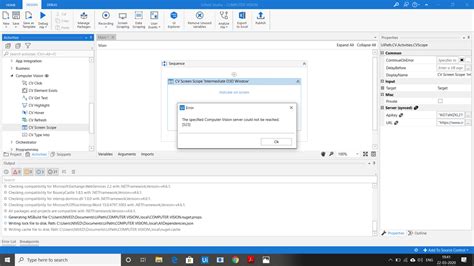 UiPath Computer Vision 的图像结果