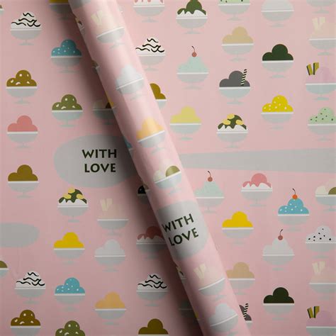 Kids Wrapping Paper – Pink Palette Stationery