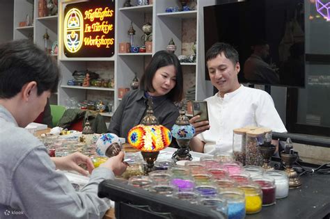 Mosaic Lamp Workshop with Turkish Delight and Tea in Turkey - Klook India