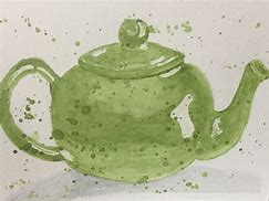 Image result for Watercolor Teapot