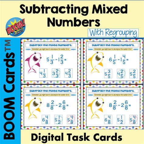 Image result for 4th Grade Math Frations Adding Mixed Numbers
