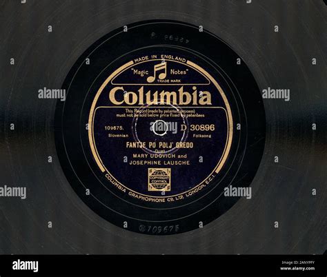 Shellac disc Banque de photographies et d’images à haute résolution - Alamy