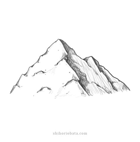 How to Draw Mountains: Easy Step by Step Tutorial
