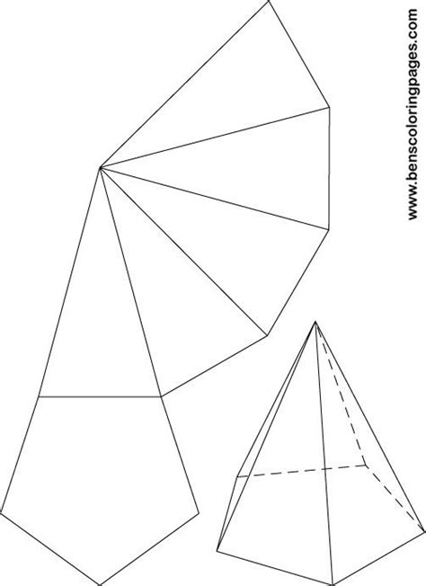 Image result for Drawing Pentagonal Pyramid