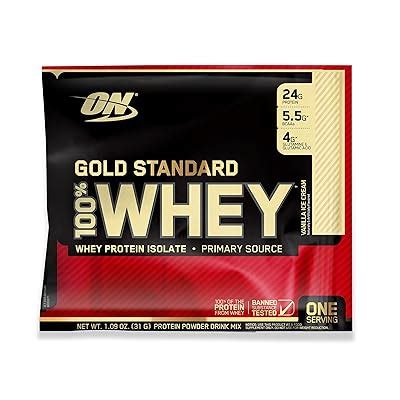 Sample Size Optimum Nutrition Gold Standard 100% India | Ubuy