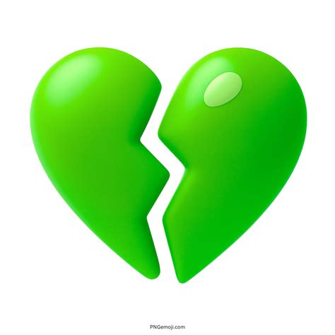 Heart Break Emoji Multicolor 3D PNG, ClipArt Collection » Download PNG ...