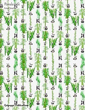 Panda Life Lined Journal: Medium Lined Journaling Notebook, Panda Life ...