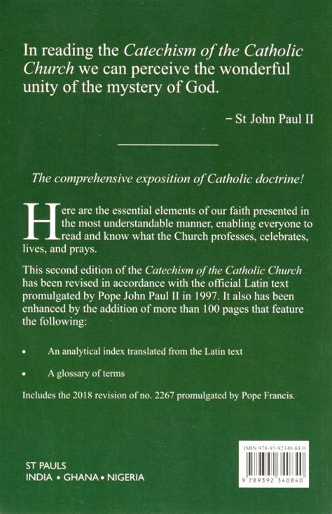 Catechism of the Catholic Church (2nd Edition) – St Pauls India
