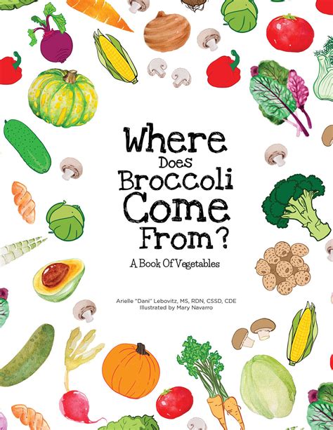 Where does broccoli come from - A book of vegetables on Behance - where does broccoli come from