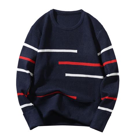 fvwitlyh Pullover Sweaters for Men Mens Pullover Sweater 100% Cotton ...