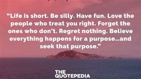 When Life's Too Short for Long Titles: Quotes to Live by