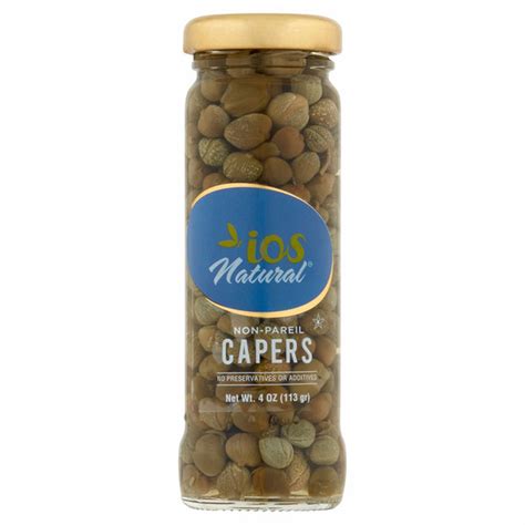 Ios Natural Non-pareil Capers (4 oz) Delivery or Pickup Near Me - Instacart