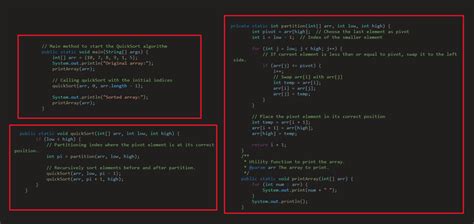 Quick Sort Code 的图像结果