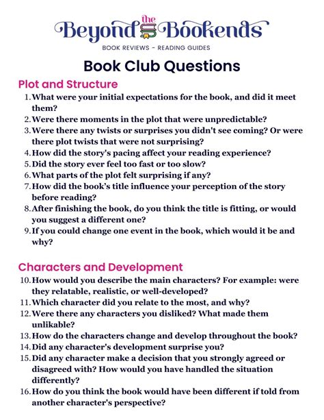 45+ Thoughtful Book Club Questions for Your Next Book Club