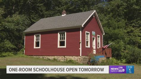 One Room Schoolhouse One Room Schoolhouse: A Step Back In Time To