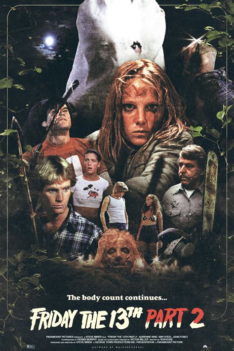 Friday The 13th Part 2 Poster FRIDAY THE 13TH PART 2 Fred's Movie
