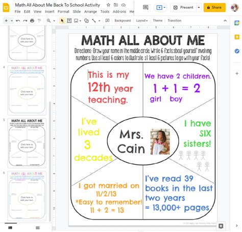 Math About.me Worksheet 的图像结果