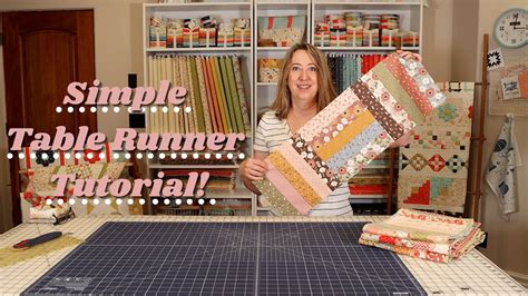 Sewing a Table Runner YouTube 的图像结果