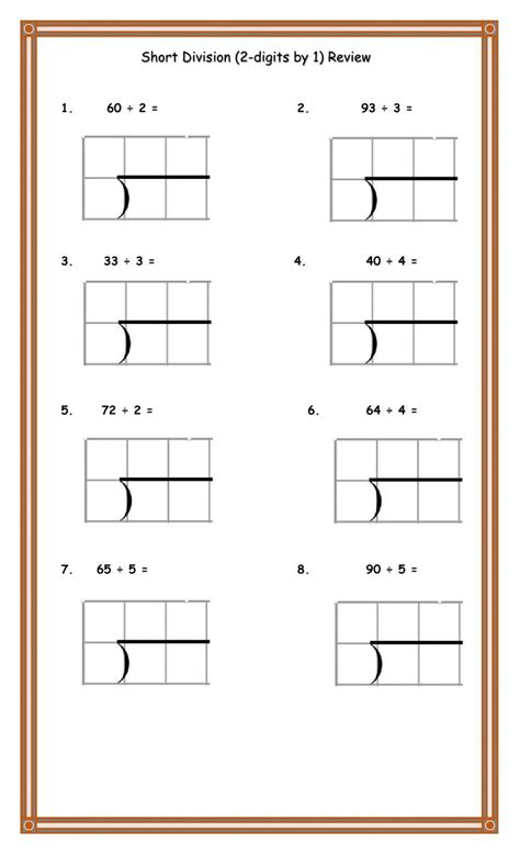 Image result for Short Division Note