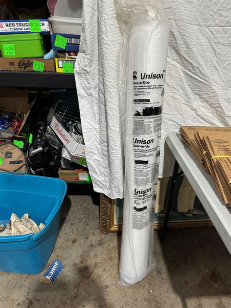 Foam underlayment for laminate and engineered wood flooring